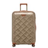Stratic Leather and More 4-Rollen Trolley L 76 cm Champagner