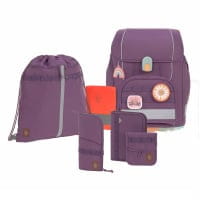 Lässig Boxy Unique Schulranzen-Set 7tlg Purple