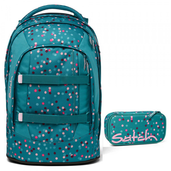 Satch Pack Schulrucksack-Set 2tlg Happy Confetti